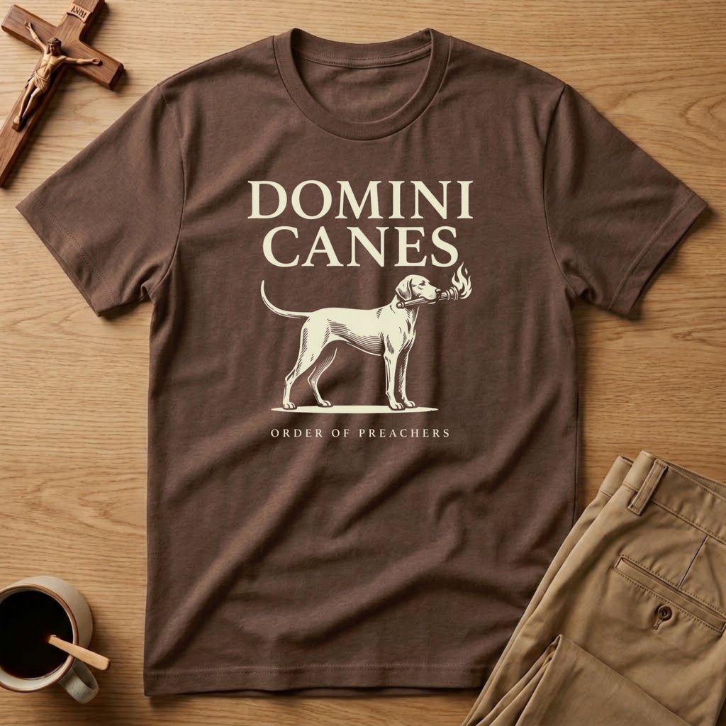 Domini Canes Order of Preachers Catholic T-Shirt