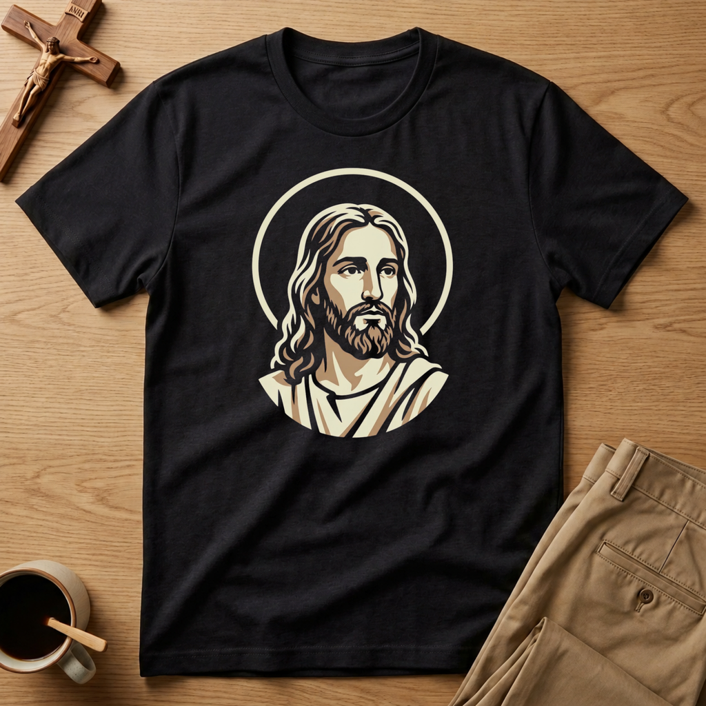 Christ Devotional Portrait T-Shirt