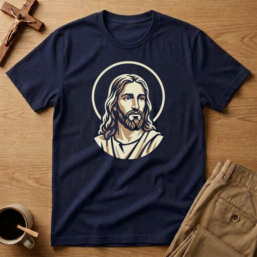 Christ Devotional Portrait T-Shirt