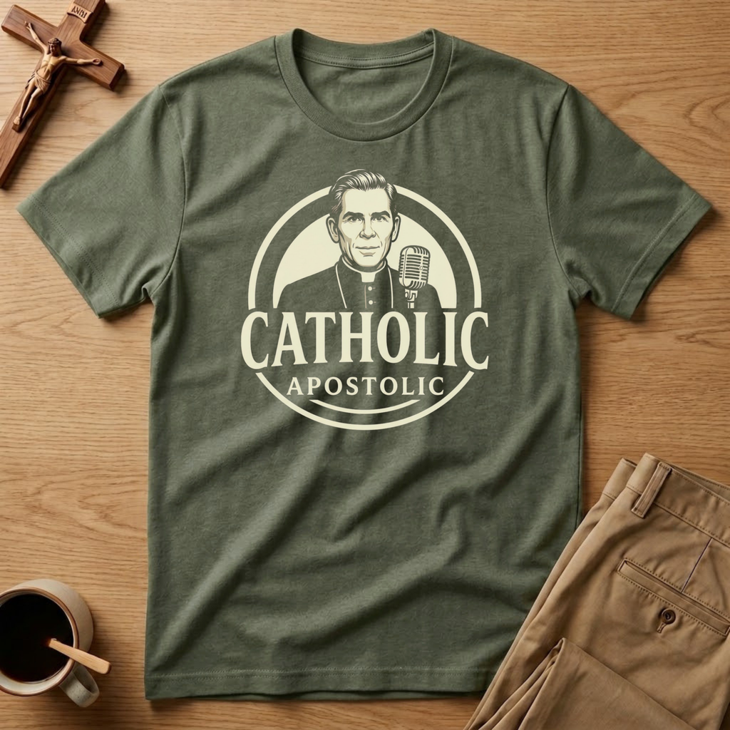 Fulton Sheen Catholic Voice T-Shirt