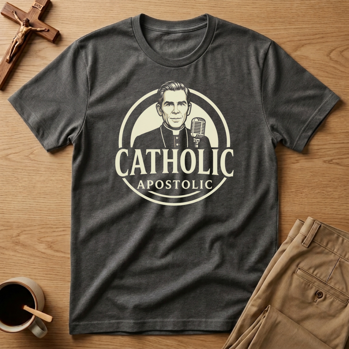 Fulton Sheen Catholic Voice T-Shirt