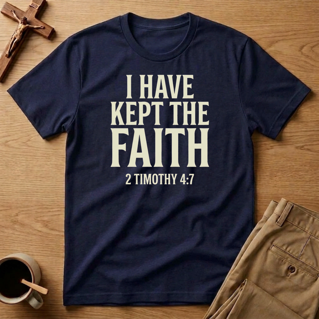Kept the Faith Stacked T-Shirt