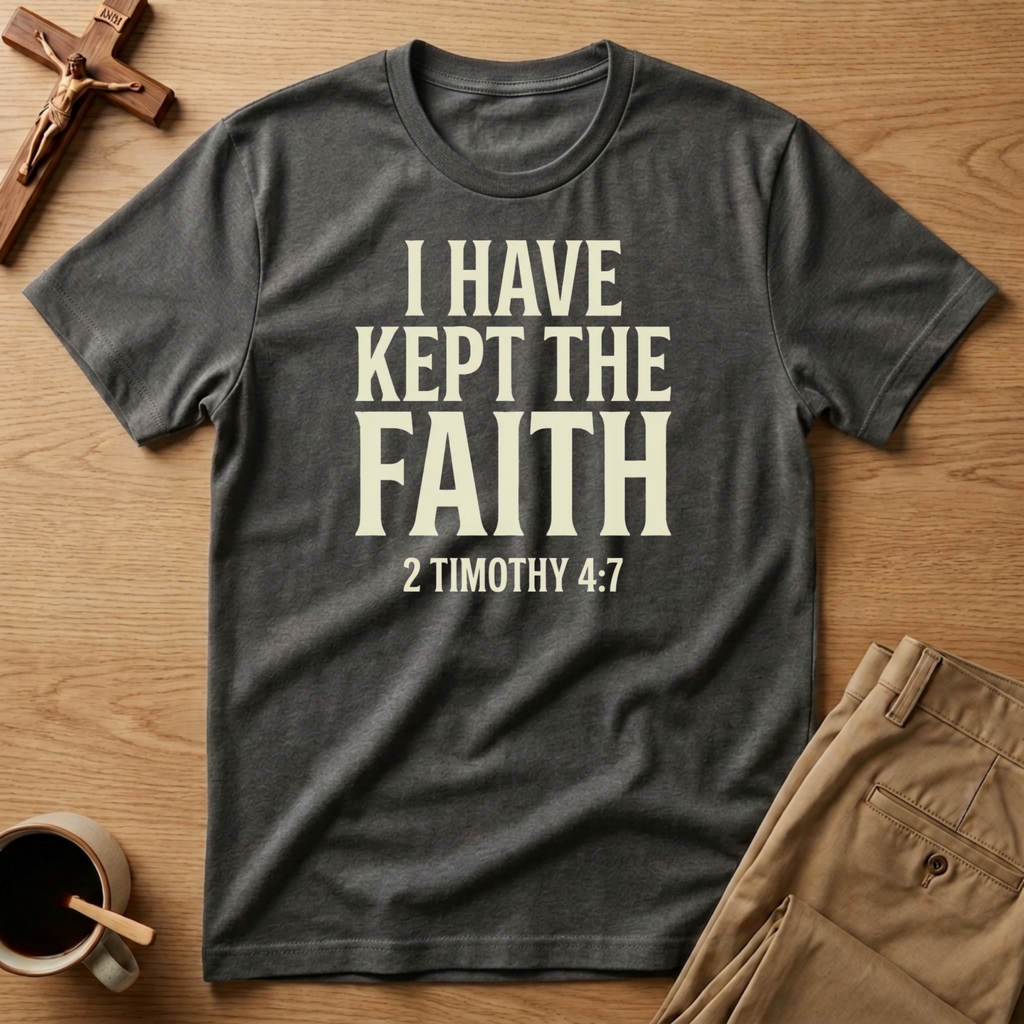 Kept the Faith Stacked T-Shirt