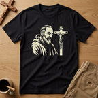 Padre Pio Crucifix T-Shirt
