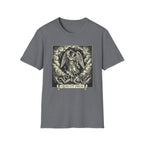 Quis Ut Deus Engraving T-Shirt