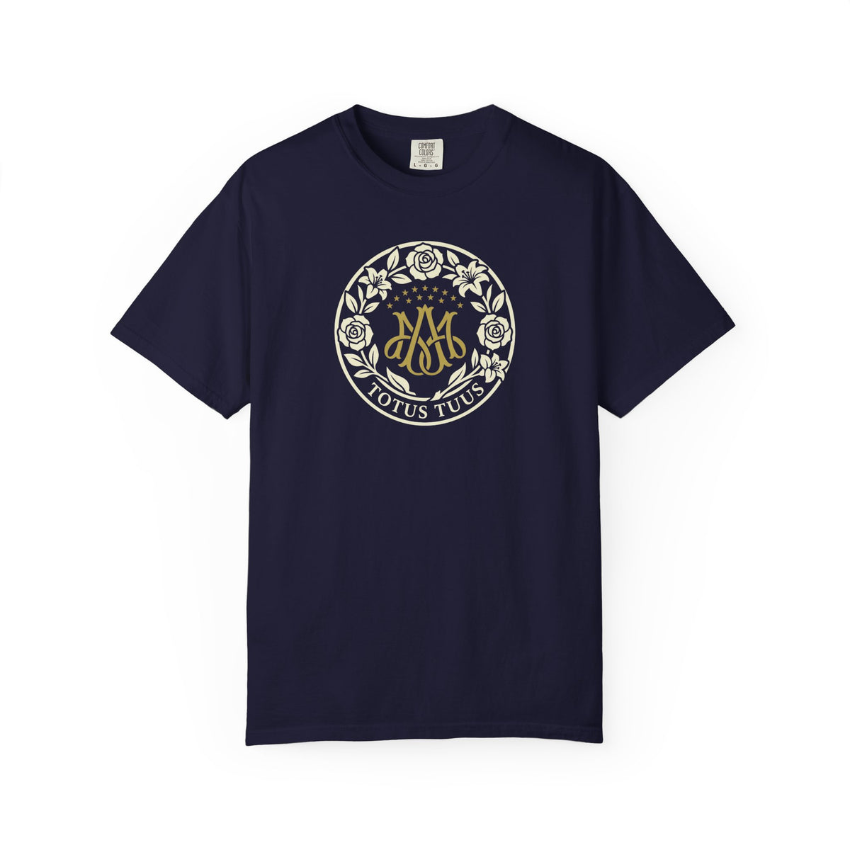 Totus Tuus Marian Monogram Catholic T-Shirt