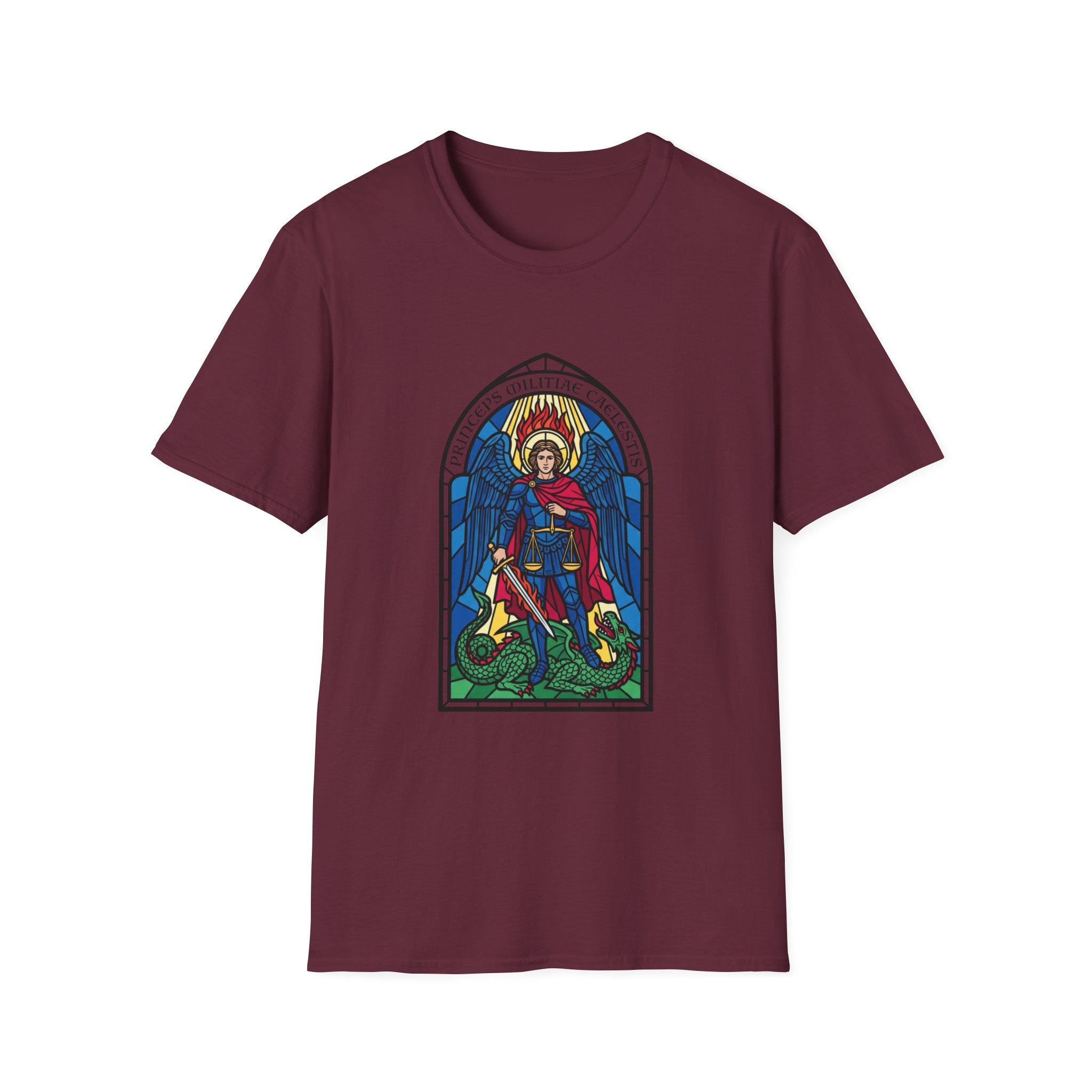St. Michael Stained Glass T-Shirt