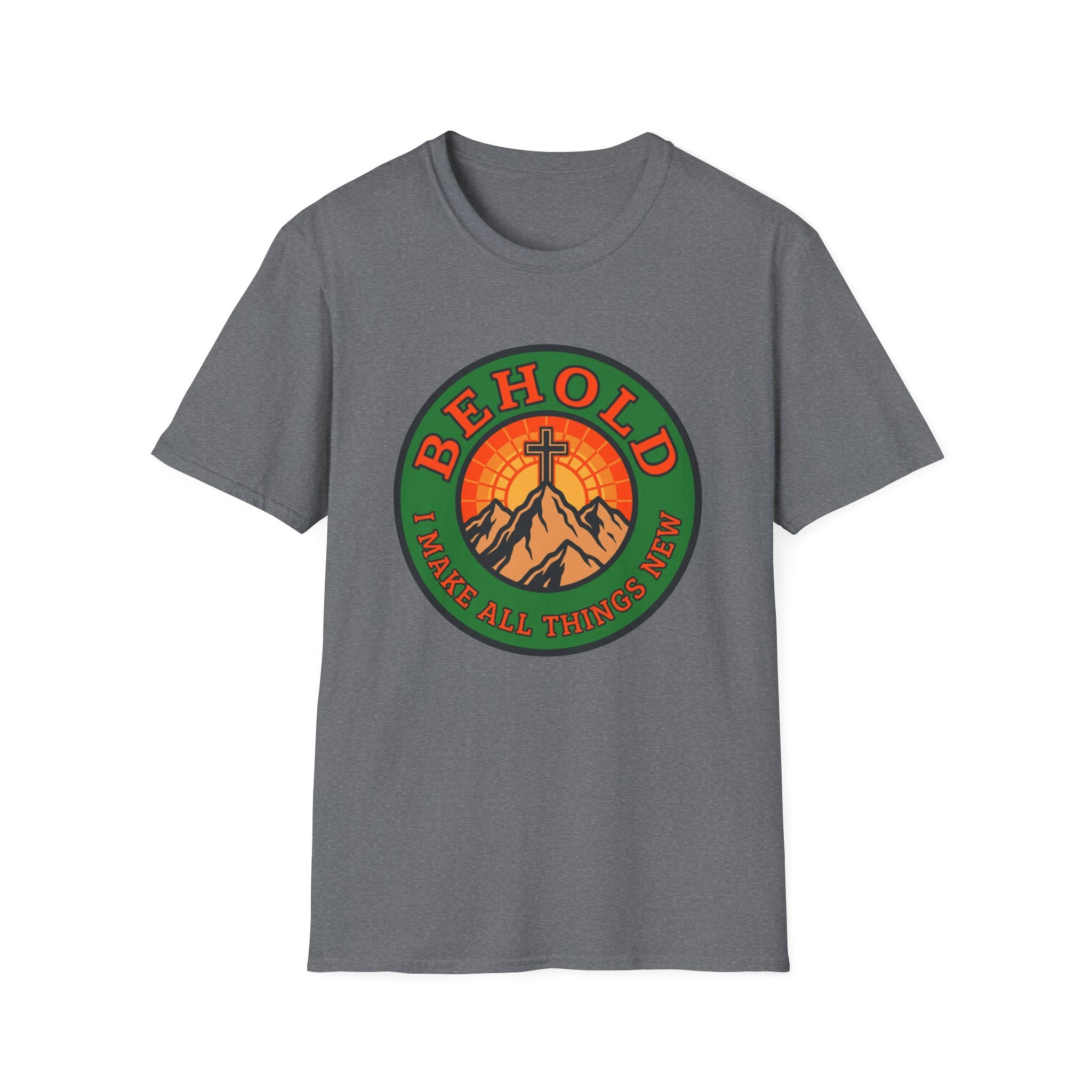 Behold Mountain Cross T-Shirt