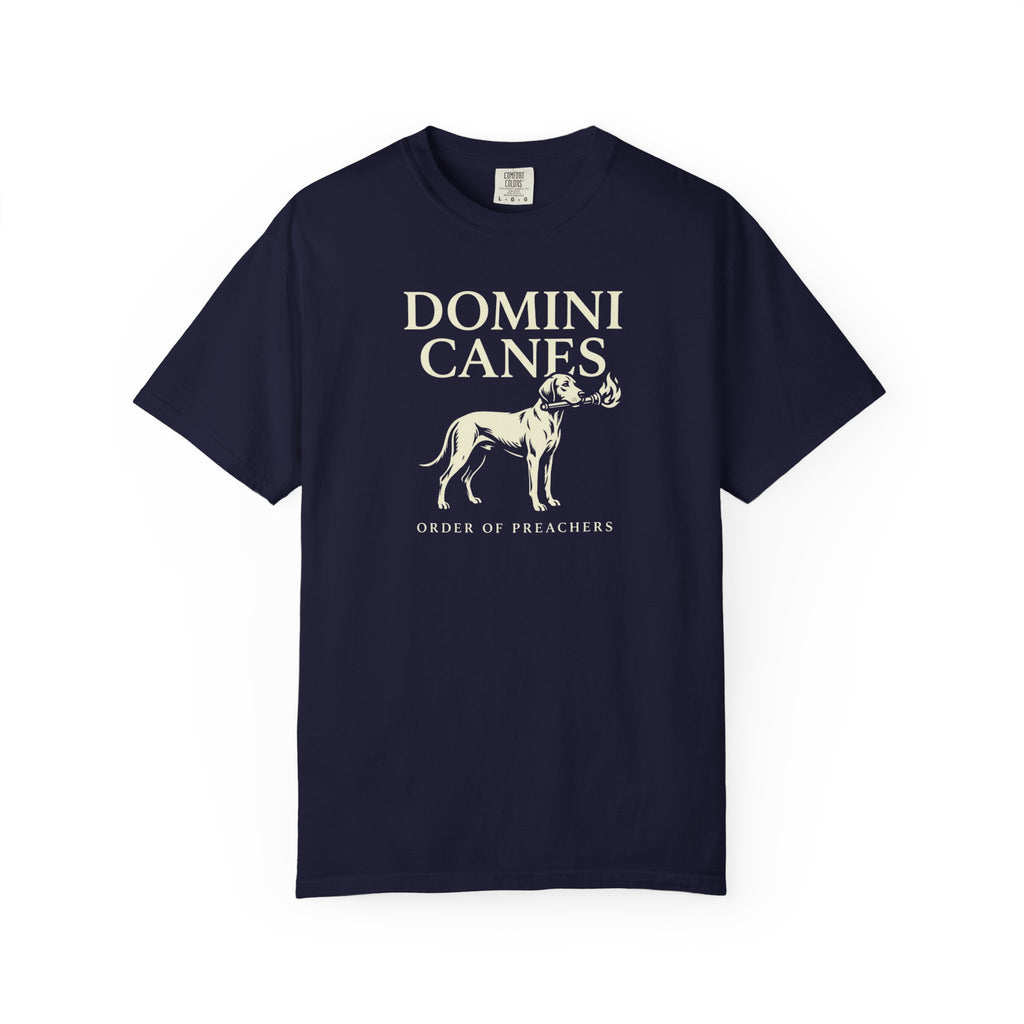 Domini Canes Hound & Torch Dominican Catholic T-Shirt