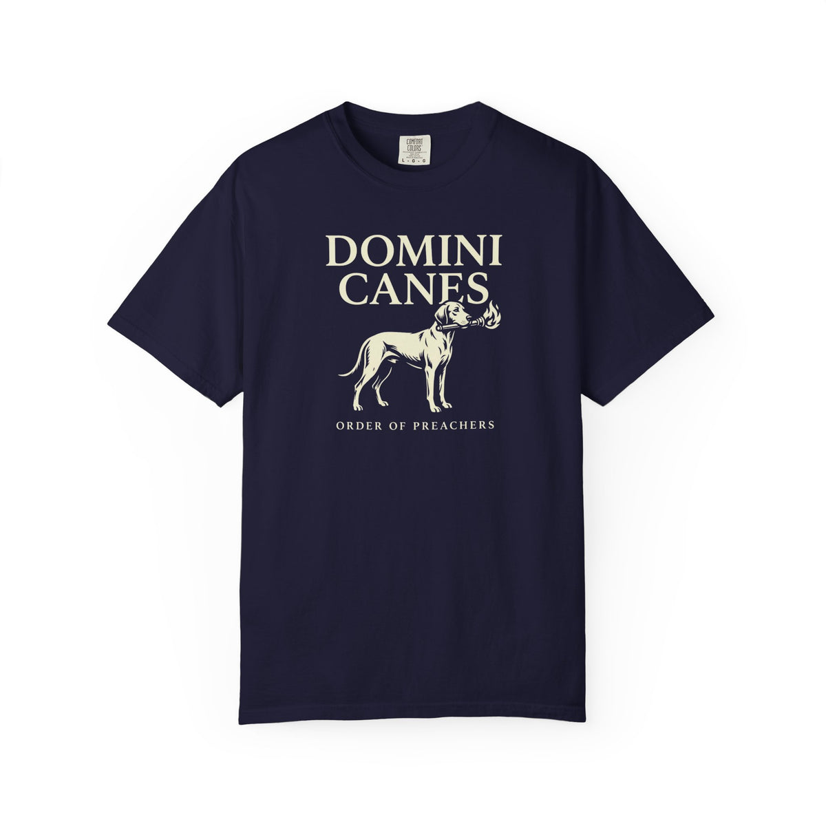 Domini Canes Hound & Torch Dominican Catholic T-Shirt