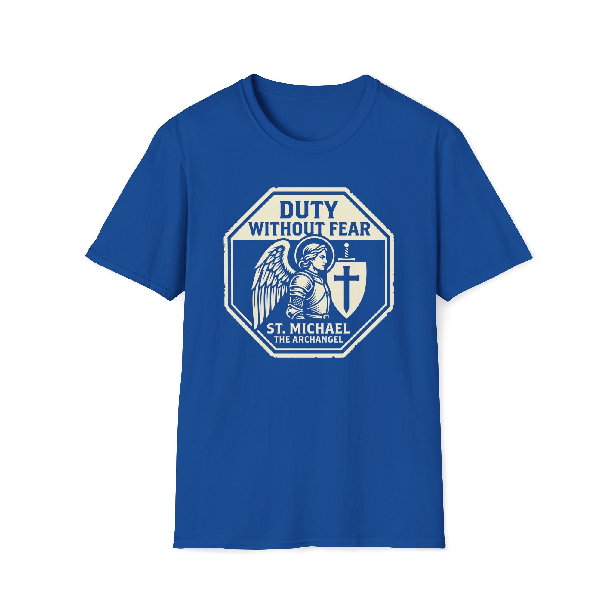 St. Michael Duty Without Fear Guild Seal T-Shirt