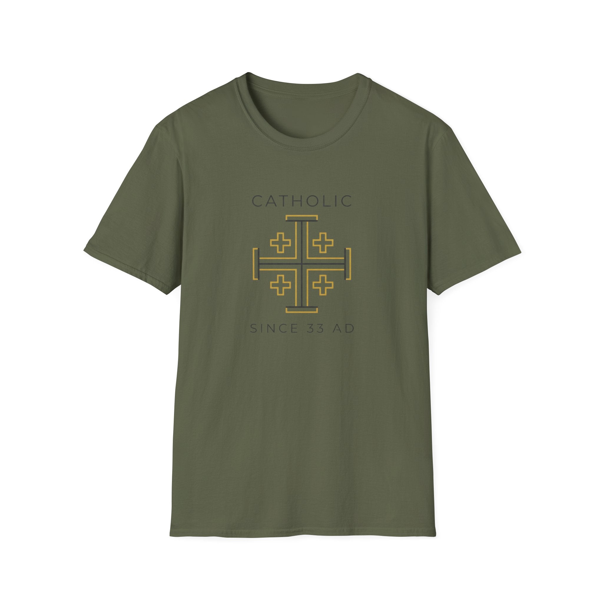 Catholic Jerusalem Cross T-Shirt