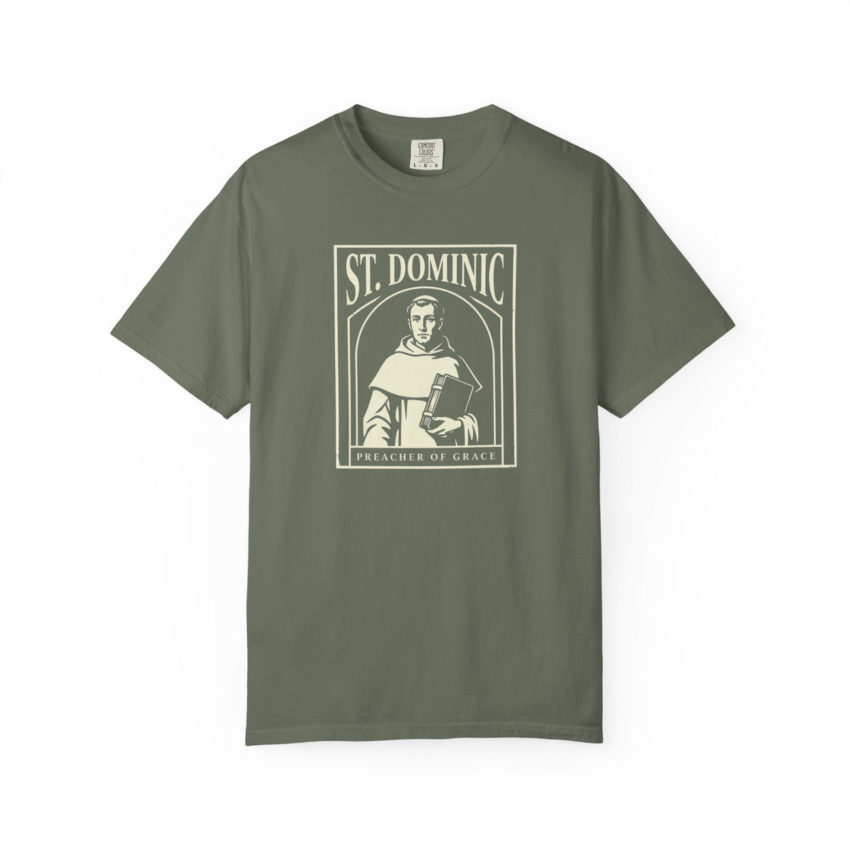 Saint Dominic Preacher of Grace Catholic T-Shirt