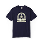 Christ the King Crowned Banner Emblem T-Shirt