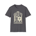 St. Michael Hold the Line Heraldic Shield T-Shirt