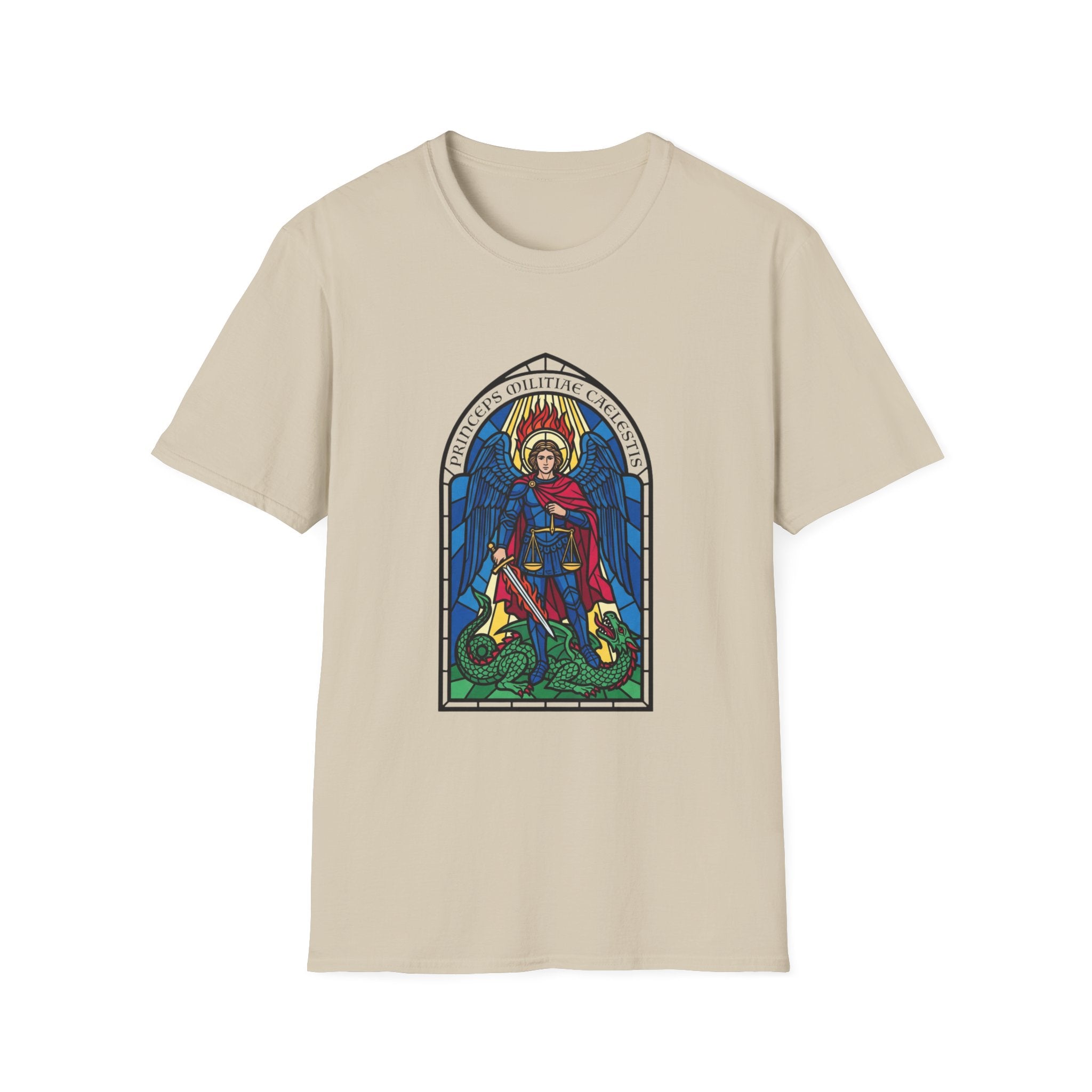 St. Michael Stained Glass T-Shirt