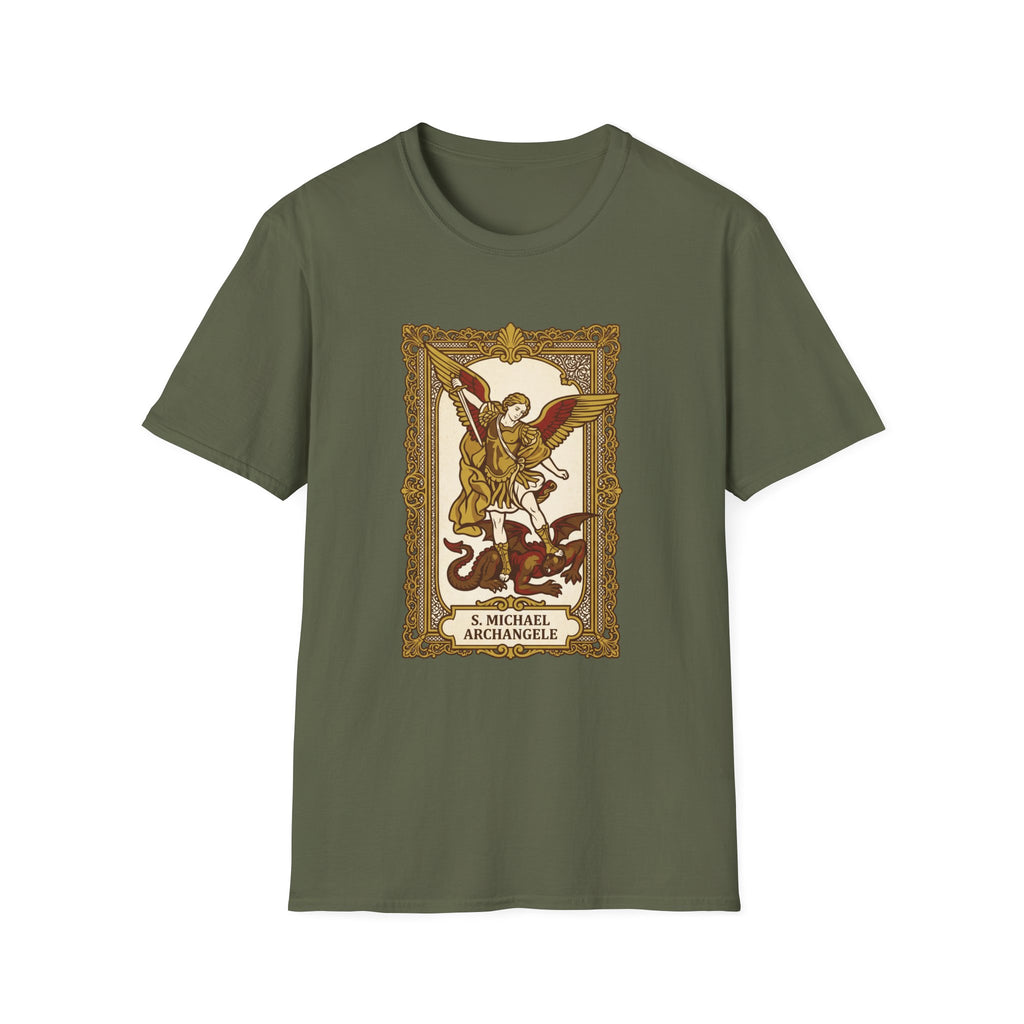 St. Michael Baroque Frame T-Shirt