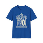 St. Michael Hold the Line Heraldic Shield T-Shirt