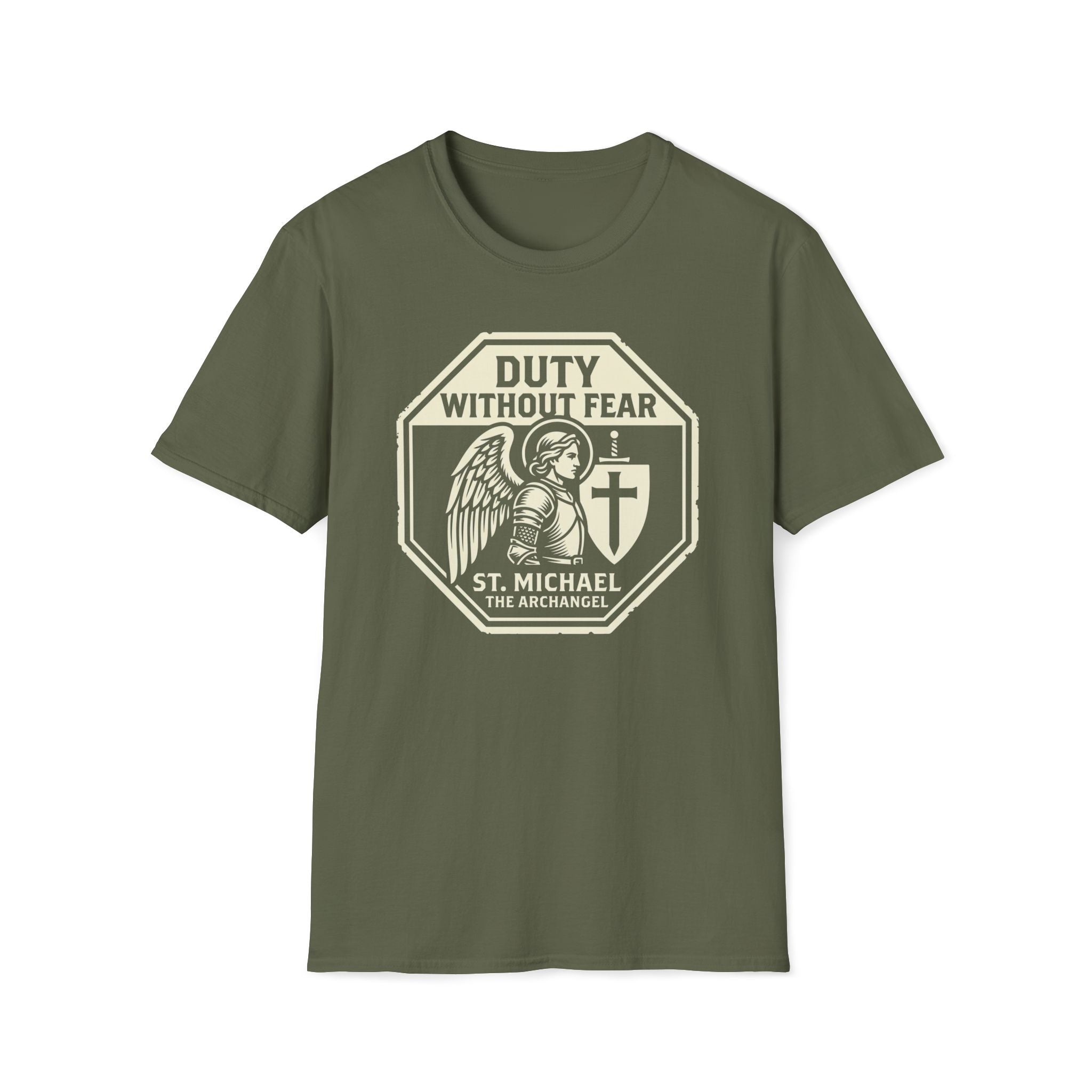 St. Michael Duty Without Fear Guild Seal T-Shirt