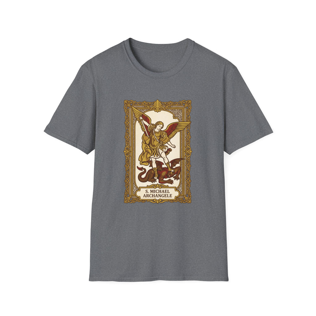 St. Michael Baroque Frame T-Shirt