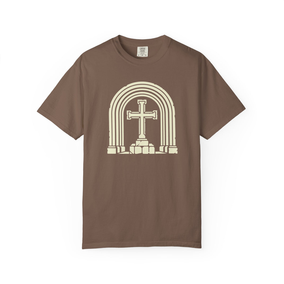 St. Benedict Monastic Arch Cross Catholic T-Shirt