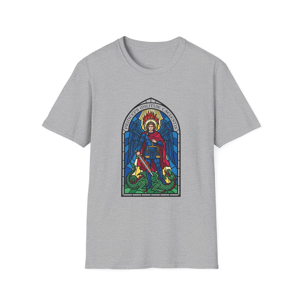 St. Michael Stained Glass T-Shirt
