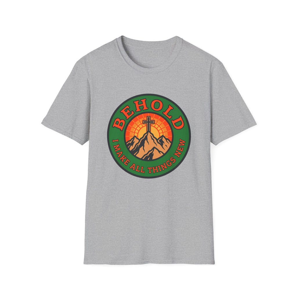 Behold Mountain Cross T-Shirt