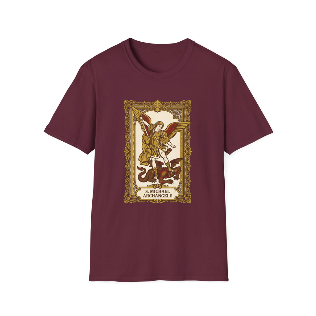 St. Michael Baroque Frame T-Shirt