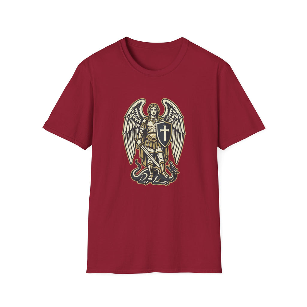 St. Michael Sword and Shield Triumph T-Shirt