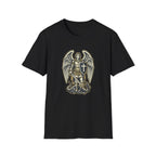 St. Michael Sword and Shield Triumph T-Shirt