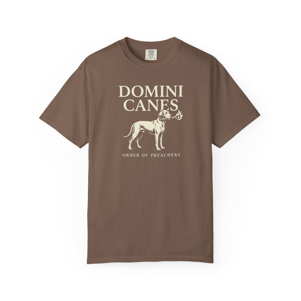 Domini Canes Hound & Torch Dominican Catholic T-Shirt