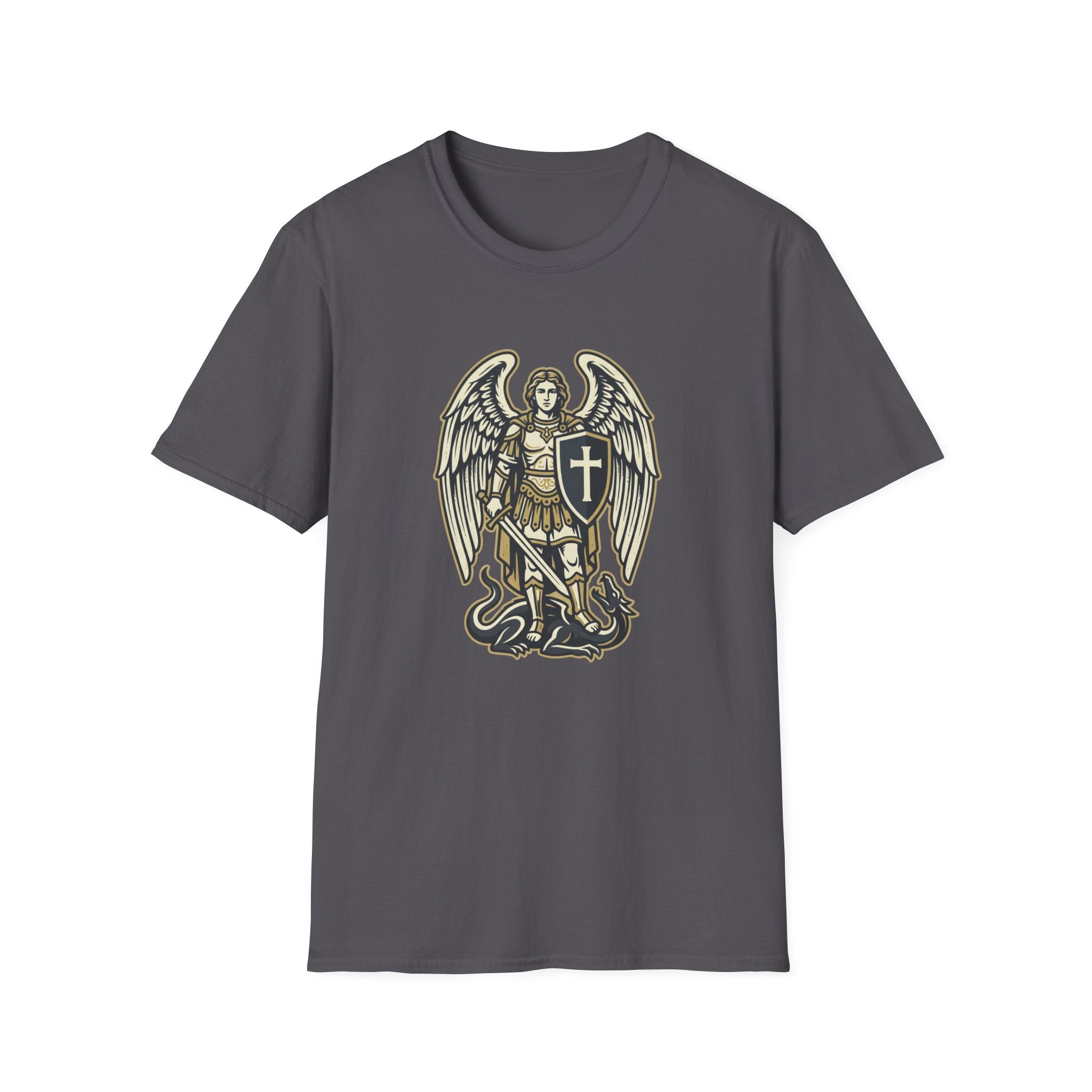 St. Michael Sword and Shield Triumph T-Shirt